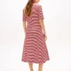 Rochie midi polo cu nasturi aurii Rochie midi polo cu nasturi aurii