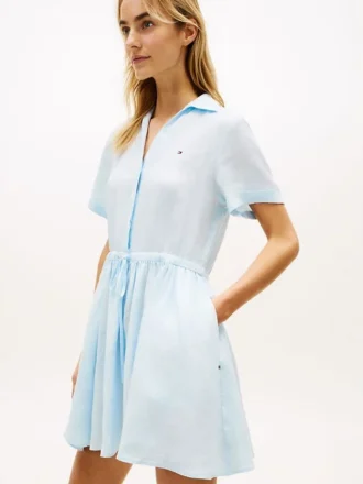 Rochie mini din in Rochie mini din in