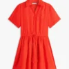 Rochie mini din in