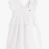 Rochie pentru copii cu volane și broderie