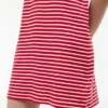 Rochie polo cu dungi și nasturi aurii