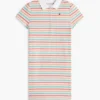 Rochie polo cu dungi multiple pentru copii Rochie polo cu dungi multiple pentru copii