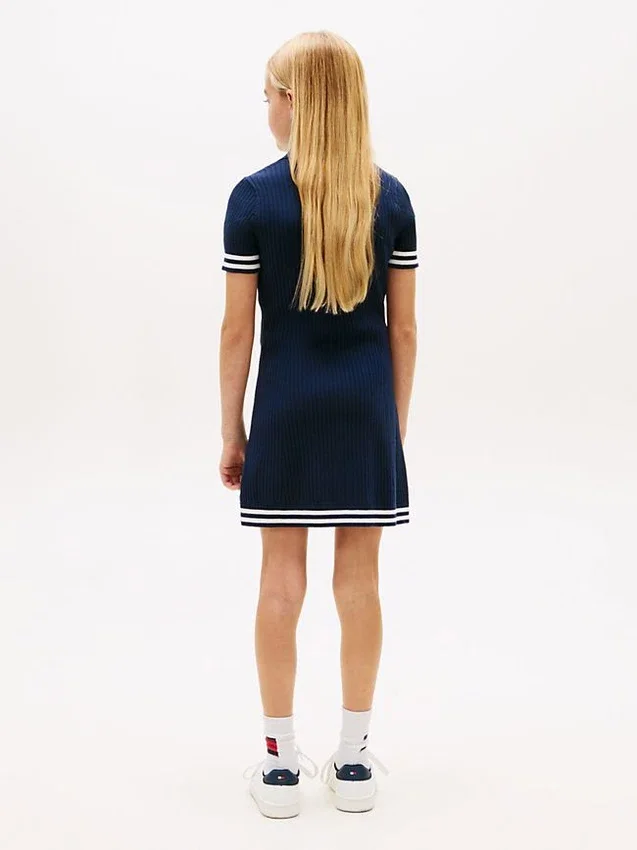 Rochie polo cu dungi pentru copii Rochie polo cu dungi pentru copii