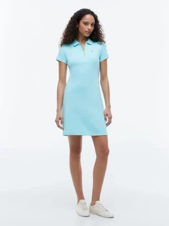 Rochie polo cu fermoar