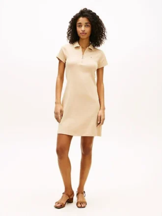 Rochie polo cu fermoar