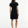 Rochie polo cu fermoar