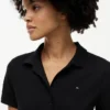Rochie polo din bumbac elastic, croială clasică Rochie polo din bumbac elastic, croială clasică