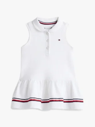 Rochie polo elastică fără mâneci pentru bebeluși