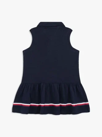 Rochie polo elastică fără mâneci pentru bebeluși