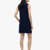Rochie polo fără mâneci din piqué elastic