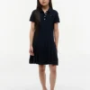 Rochie polo plisată din material elastic pentru copii Rochie polo plisată din material elastic pentru copii