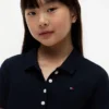 Rochie polo plisată din material elastic pentru copii Rochie polo plisată din material elastic pentru copii