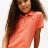 Rochie polo plisată din material elastic pentru copii Rochie polo plisată din material elastic pentru copii