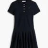 Rochie polo plisată din material elastic pentru copii Rochie polo plisată din material elastic pentru copii
