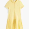 Rochie polo plisată din material elastic pentru copii Rochie polo plisată din material elastic pentru copii