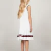 Rochie polo plisată fără mâneci pentru copii