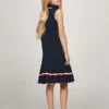Rochie polo plisată fără mâneci pentru copii