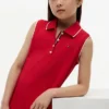Rochie polo plisată fără mâneci pentru copii