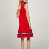 Rochie polo plisată fără mâneci pentru copii