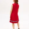 Rochie polo plisată fără mâneci pentru copii