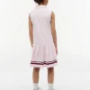 Rochie polo plisată fără mâneci pentru copii