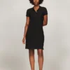 Rochie polo slim fit din bumbac elastic Rochie polo slim fit din bumbac elastic
