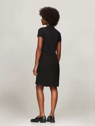 Rochie polo slim fit din bumbac elastic