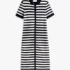 Rochie-pulover ușoară cu dungi Rochie-pulover ușoară cu dungi