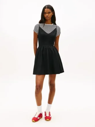 Rochie skater din amestec de in Tommy Jeans Blugi