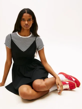 Rochie skater din amestec de in Tommy Jeans Blugi