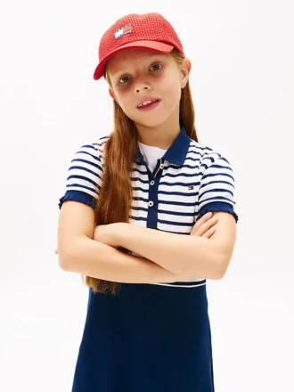 Rochie tip polo elastică pentru copii