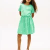 Rochie-tricou pentru copii cu imprimeu de primăvară