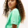 Rochie-tricou pentru copii cu imprimeu de primăvară