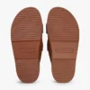 Sandale cu două curele din piele nubuc Sandale cu două curele din piele nubuc