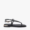 Sandale din piele cu accente metalice Sandale din piele cu accente metalice