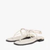 Sandale din piele cu accente metalice Sandale din piele cu accente metalice
