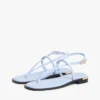 Sandale din piele cu accente metalice Sandale din piele cu accente metalice