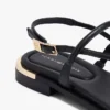 Sandale din piele cu accente metalice Sandale din piele cu accente metalice
