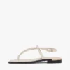 Sandale din piele cu accente metalice Sandale din piele cu accente metalice
