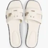 Sandale din piele cu TH Monogram Sandale din piele cu TH Monogram