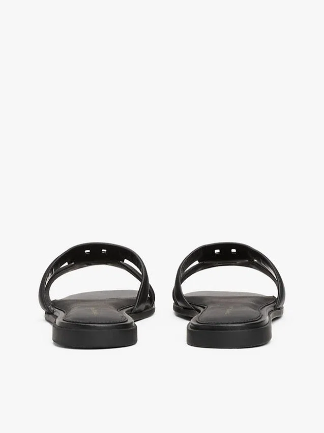 Sandale din piele cu TH Monogram Sandale din piele cu TH Monogram