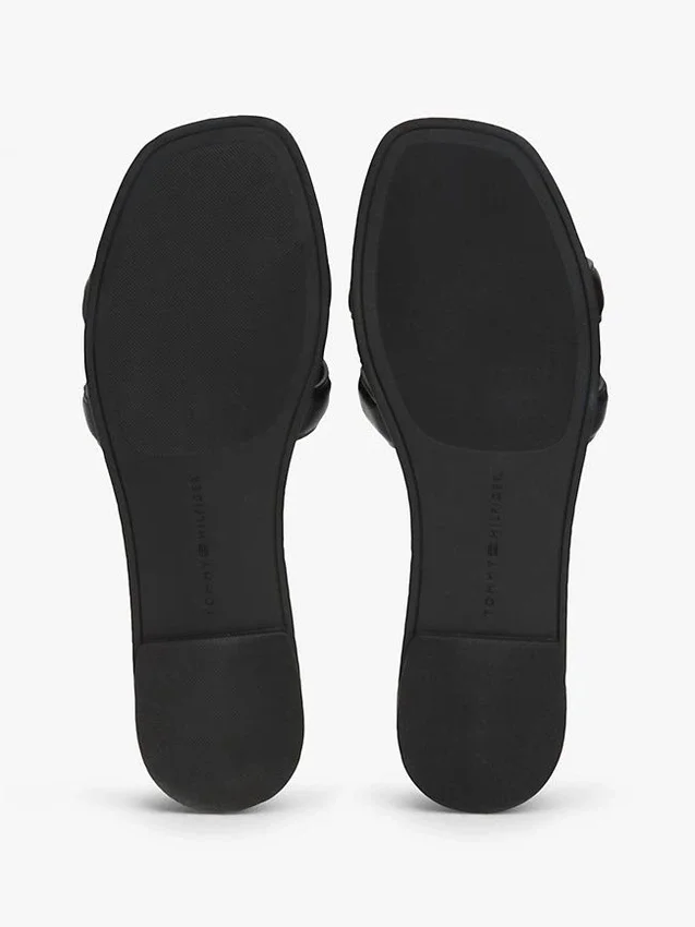 Sandale din piele cu TH Monogram Sandale din piele cu TH Monogram