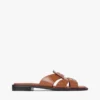 Sandale din piele tip mocasin Sandale din piele tip mocasin
