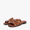 Sandale din piele tip mocasin Sandale din piele tip mocasin