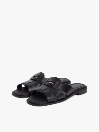 Sandale din piele tip mocasin