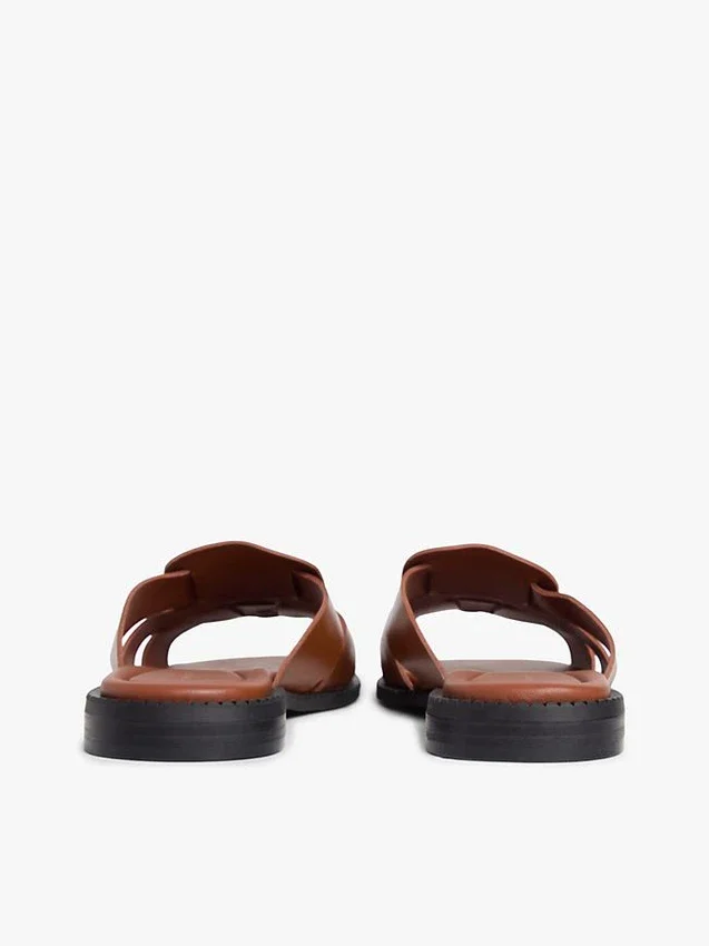 Sandale din piele tip mocasin Sandale din piele tip mocasin