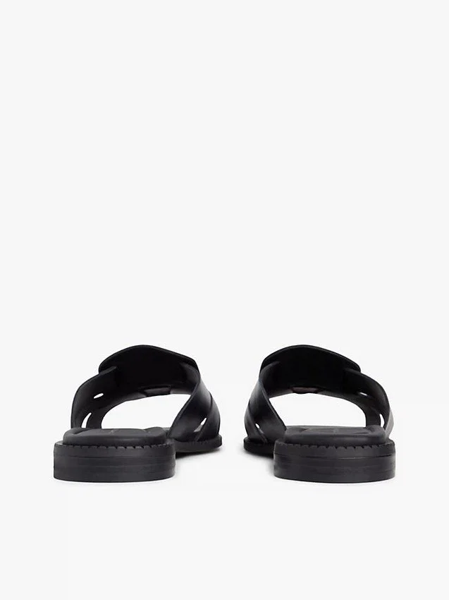 Sandale din piele tip mocasin Sandale din piele tip mocasin