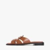 Sandale din piele tip mocasin Sandale din piele tip mocasin