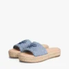 Sandale espadrile cu monogramă script Sandale espadrile cu monogramă script