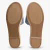 Sandale espadrile cu monogramă script Sandale espadrile cu monogramă script